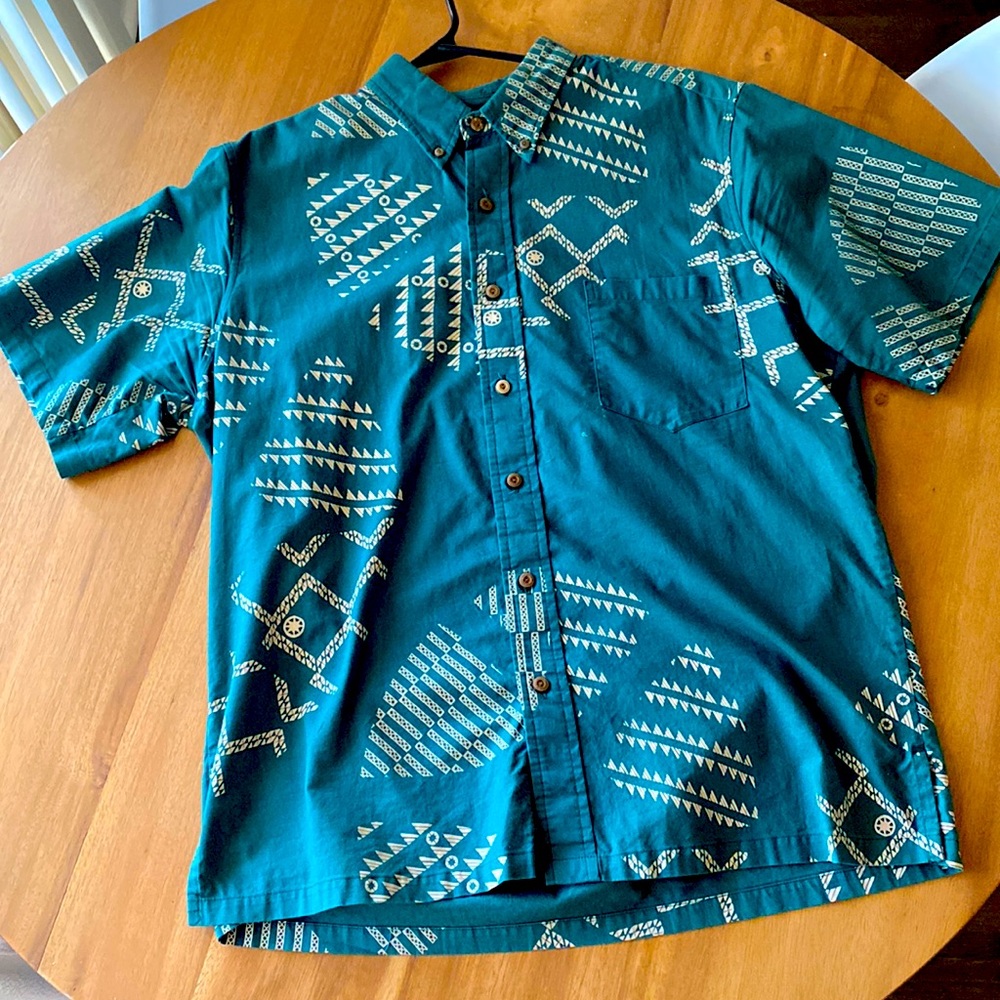 Sig Zane Mens L aloha shirt